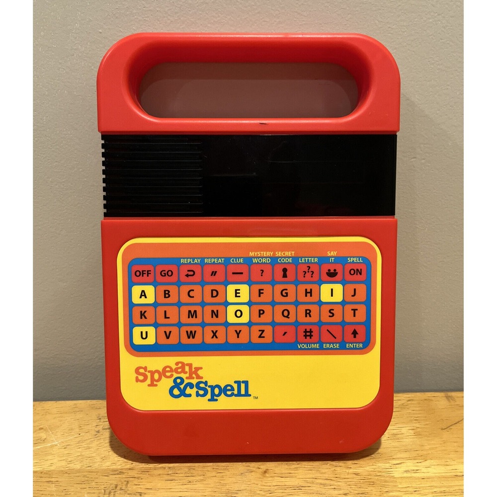 Speak And Spell Vintage Kahootz Classic Game Learning Model #09624 Tested & VGC